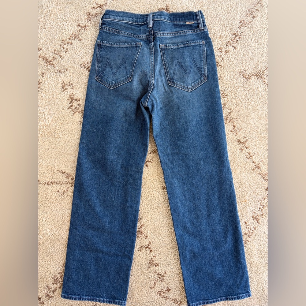 MOTHER Classic Indigo Straight Jeans